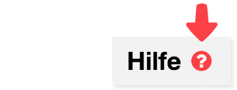 Help for current page